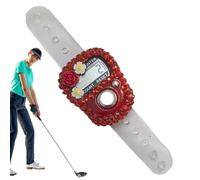 Genérico Compteur Manuel Écran HD Avec Miniteur Intégré | Clicker De Doigt Numérique Compact En ABS Longueur 10,8cm | Outil De Pointage Floral Pour Tricot Golf Baseball Natation