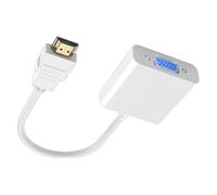 Genérico Computer Adapters For Laptops, Converter VGA To Adapter Stable Connection, Multipurpose Monitor Notebooks, Ultrabooks, Desktops, Computers