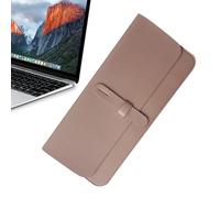 Genérico Computer Tastaturhülle - Schützende Aufbewahrungstasche | Tragetasche für kabellose | PU Leder Keyboard Sleeve, Portable Reise Organizer Tasche für Büro Home Office