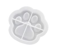 Generico con forma de gato - Molde de silicona para contenedor de gato de resina DIY de 5 pulgadas | Çats ?aws forma cenicero molde y para gingilli soportes PE