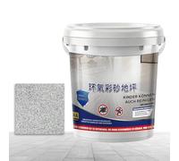 Genérico Concrete Garage Floor Paint, 500ml Self Leveling Wear Resistant - Epoxy Sand Paint For Concrete, Indoor Outdoor Garage, Basement, Factory, Room GarageConcrete Building