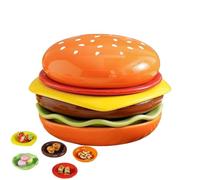 Genérico Condiment Bowls - 4.72in Burger Plates | 6-Pack Seasoning Plate For Ketchup & Sushi | Stackable Burger Sauce Bowls, Dishwasher Safe ABS Dipping Dishes For BBQ Party, Appetizer Snacks