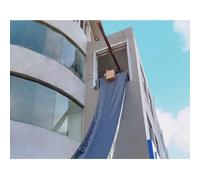 Genérico Conducto de construcción Resistente con Ojales, Lona Resistente al desgarro para Carga a Gran altitud, solución de mudanza Temporal de 2 x 25 m