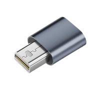 Genérico Conector Emulador De Pantalla - Conector de Computadora 4K | Emulador De Monitor Virtual Para Tarjeta Gráfica DP,Para Simulación de Señal de Bloqueo, Trabajo Remoto, Juego y PC