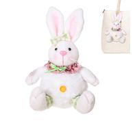 Genérico Conejito de Peluche | Adorable y Abrazable - Conejo De Peluche Muñeca Rellena | para Bolso de Hombro Mochila Niños Niñas Estudiantes Adolescentes Fans Sala Dormitorio Estantería