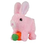 Generico Conejito De Peluche Caminante | Animal de Compañía Educativo y Realista | Conejo Eléctrico Caminando | Para Niños Cumpleaños Año Nuevo Pascua