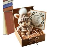 Genérico Conejito de Peluche | Muñeco De Conejo Coleccionable Portátil,Muñeca Coleccionable Adorable De Peluche | para Niños Cumpleaños Navidad Pascua San Valentín Interior Escritorio Sofá