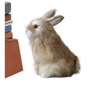 Genérico Conejito Relleno Peluche, Peluche de Conejo | Juguete de Conejo de Pascua | Baby Bunny Bedtime Bedlet Animal Plush Semana de Pascua Decoración de Juguetes para niños Niñas