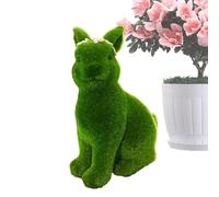 Genérico Conejo Flocké | Decoraciones de Primavera y Pascua | Figura de Conejo de Resina y Espuma para jardín | para casa, Oficina, Estante de Entrada, Porche, terraza al Aire Libre
