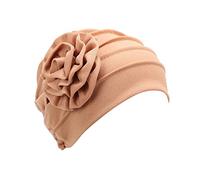 Genérico Conejo Niño Flores Apliques laterales Monocromos Dulces para Mujeres Sombrero Baotou Ladrón Niño, caqui, Talla única