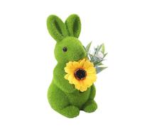 Genérico Conejos Afelpados - Figura Realista De Conejo De Felpa Natural,Decoración De Conejito Aterciopelado | para Decoración De Hogar, Dormitorio, Estante, Gabinete Y Entrada En