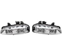 Genérico Conjunto aros Car Front Foglight for Land For Rover For Range For For Evoque 2012-2015 Headlight Fog Light Assembly(Pair)