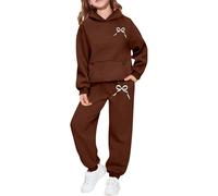 Genérico Conjunto Chandal Niñas de Otoño Invierno CháNdal Mujer Elegante Completo 2 Piezas Pantalones Cintura Alta con Deportivo Ropa de Entrenamiento Tallas Grandes Fitness Jogging Cómodo