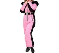 Genérico Conjunto de esquí Acolchado para niñas con Aislamiento térmico Ideal para Nieve y Juegos Exteriores en Clima frío Prenda versátil para Aventuras Deportivas Juveniles