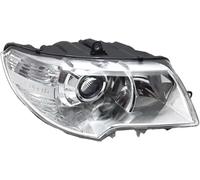 Genérico Conjunto de faros delanteros de coche Conjunto de faros delanteros halógenos laterales para Skoda para Superb 3T B6 MK2 2009-2012(R)