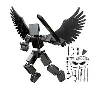Genérico Conjunto De Figuras De Acción: Impresión Tridimensional, Diseño De Articulación Móvil, Material Reforzado , De Postura Interactivo | Escenarios De Juego De Exhibición Creativa Viajes En