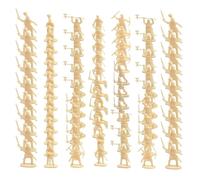 Generico Conjunto de figuras de soldados - Colección Tiny Army Men, paquete de modelos de guerreros antiguos, piezas de juego de | Pequeñas figuras militares para la decoración de pasteles, dioramas