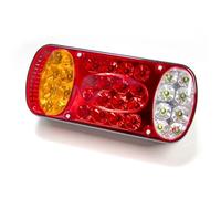 Genérico Conjunto de luz trasera 2 uds 12V 32 LED coche para luz trasera de camión freno indicador lámpara para remolque caravanas