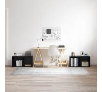 Genérico Conjunto de Mueble de TV 2 pcs Roble Negro 72 x 35 x 36.5 cm,Mobiliario,Muebles TV,Negro,23.04 KG,3393559