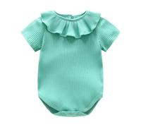 Genérico Conjunto de Ranita para niñas pequeñas Prendas para Uso Diario y Actividades al Libre Cuello Comodidad y suavidad en Prendas de Vestir para recién Nacidos a 16 Meses (Green, 9-11 Months)