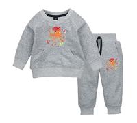 Genérico Conjunto de Ropa para Niño con Estampado de Dinosaurio Sudadera con Capucha y Cremallera y Pantalones Deportivos de Otoño e Invierno para Bebés y Niños Pequeños (Grey, 2-3 Years)