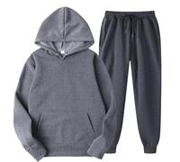 Genérico Conjunto de suéter de dos piezas,Conjuntos de dos piezas informales de manga larga de color liso para mujer - Conjuntos de 2 para mujer, traje de viaje, conjuntos de de 2, conjunto