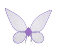 Genérico Conjunto de vestuario de ala de - 23.6x18.9in alas de etéreos, accesorio de vestuario de malla elegante, de de brillo | Enchanting Costplay Dress Piece para mujeres Birthd