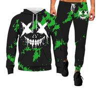 Genérico Conjunto Deporte Hombre,Trajes De Hombre CláSicos De Negocios Formales Conjunto De Chaqueta Y PantalóN para Boda Corte Entallado Tela CóModa