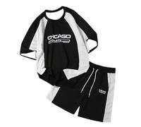 Genérico Conjunto Deportivo de Dos Piezas con Pantalones Cortos Transpirables para Mujer Diseño Cómodo para Entrenamiento Ligero