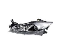 Genérico Conjunto Optico Delantero Para Mazda 6 GH 2007-2013 | Lámpara xenón parachoques delantero automático luz conducción lámpara señal sin bombillas(Izquierda)