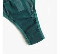 Genérico Conjunto Ropa Interior Mujer Ropa Interior De Mujer Lenceria Mujer Sexy Erótico Tallas Grandes Set Verde De Lencería Sexy con G-String Y Ligas, Sujetador Sin Aros Que Ama Lo Atrevido