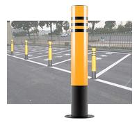 Genérico Conos de Seguridad de Alta Resistencia - Paquete de 2 Postes delimitadores para estacionamientos y entradas de vehículos, bolardos de tráfico de 120 cm para áreas públicas y aceras, Protecci