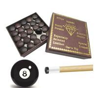 Generico Consejos para Palos de Piscina - Consejos de Reemplazo de 50 X Piscina | Billiard Cue Stick Consejos con de Almacenamiento, Consejos de Ad Alt