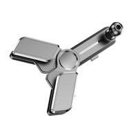 Genérico Console Screen Swivel Mount, Screen Hinge Bracket, 4-Direction Adjustment Holder, Rotating Navigation Accessory for Men Women Automobile Vehicle Car Dashboard Viewing Useax, 0.24-0.59 Inches
