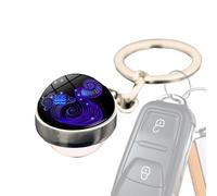 Genérico Constellation Key Chains | Schoolbag Constellation Pendant, Glowing In The Dark Keychain Backpack Accessories Pendant, Double Sided Cabochon Glass Ball Horoscopes Keyrings,