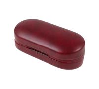 Genérico Contact Lens Storage Case, Portable 2-Layer Artificial Leather Glasses and Lenses Organizer for School, Travel, Commuting, Students, Adults, Teens, Women
