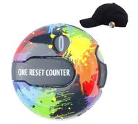 Genérico Contador de Golf Clicker | Multicolor Portátil Tamaño Mini de 3 cm Reinicio Táctil | Herramientas de Puntuación de Golf | para Guantes, Cinturón, Ropa, Práctica en el Jardín y Competición