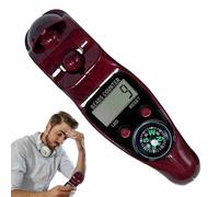 Genérico Contador Digital de Cuentas de oración - Color de Madera Aleatorio PP, Giratorio de Mano con brújula meditación, relajación, Canto, prácticas espirituales, reducción del estrés y