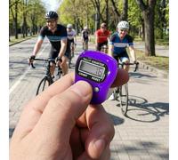 Genérico Contador Manual - Contador Electrónico Reiniciable, de Clics de 5 Dígitos,para Conteo en Gimnasio Mercancías Eventos Deportes Escolares Natación Puntos Niños Hombres Mujeres