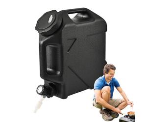 Generico Contenedor de agua - de camping duradero con tapón de rosca a prueba de manipulación | Portales de acampada de agua del cubo ideal para aventuras al aire libre, excursiones y uso de