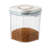 Genérico Contenedor Para Comida de Mascotas | Recipientes Herméticos Para Leche en Polvo Con Tapa | Organizadores de Despensa y Cocina Grandes Para Arroz Cereales Azúcar Snacks