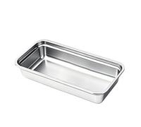 Genérico Contenedores De Alimentos De Acero Inoxidable Pack De 2 - Recipientes Para Merienda Reutilizables Compartimento Único Y Doble | Sellado Silicona Portátil Senderismo Picnic Oficina Esco