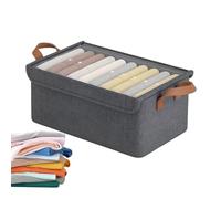 Genérico Conteneurs de Rangement Sous Lit - Sac de Stockage avec Couvercle Transparent et Poignées | Bacs de Rangement Sous Lit | Organisation pour Chambre Dortoir Chambre Enfant Armoire Salon