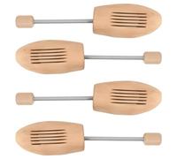 Genérico Contratación de Primavera Espiral de Madera de Loto Sólido, 2 pares EU 35-38, mantienen la forma de los zapatos de cuero, preservan la varilla, absorben la humedad, ideales