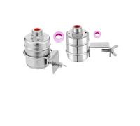 Genérico Controlador automático de nivel agua, válvula bola flotante acero inoxidable for tanques y torres con entrada G1/2 pulgadas(DN15 Narrow Clip)