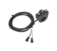 Genérico Controlador de 3 velocidades para Bicicletas eléctricas, interruptores de Faros LED, señales de, botón de Encendido/Apagado de bocina para Accesorios de Bicicletas eléctricas, Controlador de