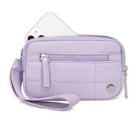 Genérico Convely Wristlet Wallets, Convely Essential Wristlet, Convely Essential Wallet, Nylon Wristlet Purses for Women (Purple)