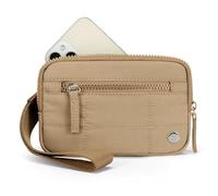 Genérico Convely Wristlet Wallets, Convely Essential Wristlet, Convely Essential Wallet, Nylon Wristlet Purses for Women (Khaki)