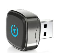 Generico Conversor de coche con cable a inalámbrico - Compacto sin latencia Plug-and-Play | Conversor USB inalámbrico para pantalla de coche | para asistente de voz, desplazamientos diarios y