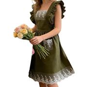 Genérico Cooking Aprons For Women - Elegant Adjustable With Pockets, Aprons For Women With Pockets | For Kitchen Baking Gardening Painting Grilling Cleaning Garden Yard Patio